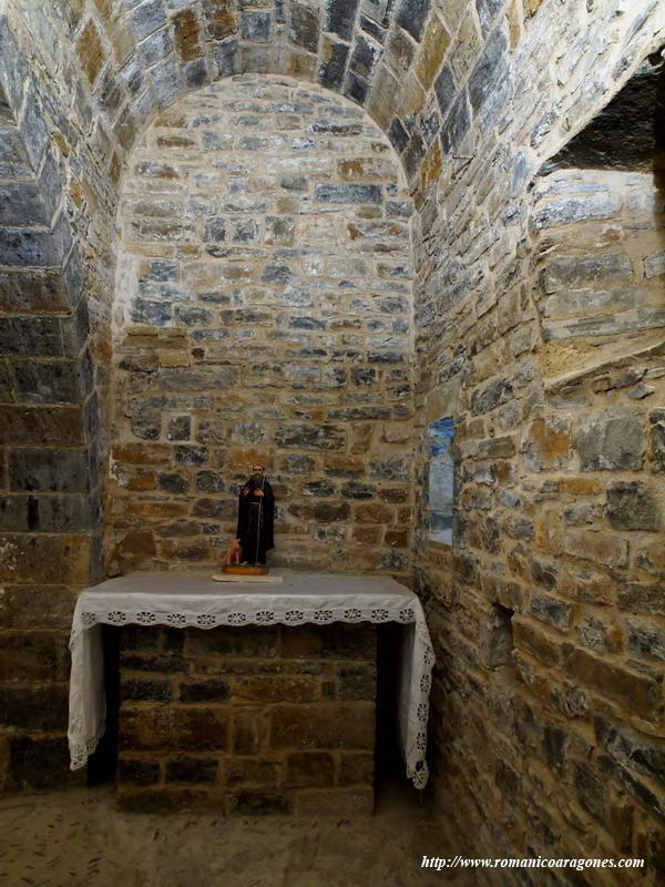 CAPILLA ADOSADA AL LADO SUR DEL TEMPLO